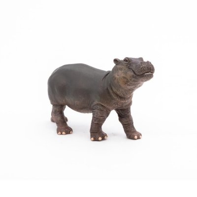 PAPO  - 50052 - Figurine - Animaux - B&eacute;b&eacute; Hippopotame