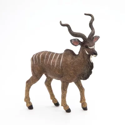 PAPO  - 50104 - Antilope koudou 13 cm X 14 cm