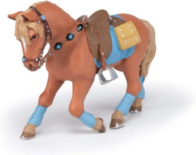 PAPO  - 51544 - Figurine - Animaux - Cheval du Jeune Cavalier 
