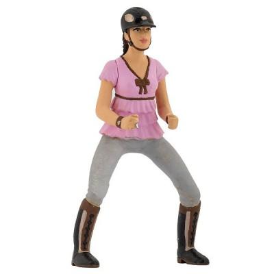 PAPO  Figurine Cavali&egrave;re fashion - Rose