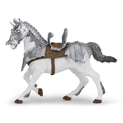 PAPO  Figurine Cheval en armure Pour Enfant 