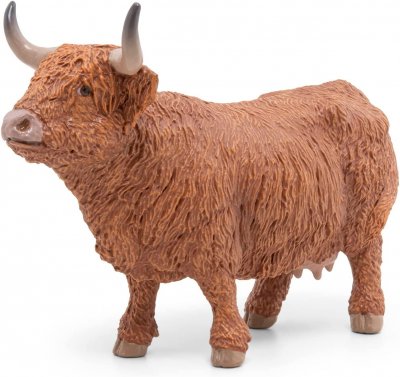 PAPO  - Figurine Figurine Vache Highland multicolore