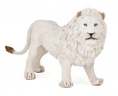 PAPO  Figurine Lion Blanc - 