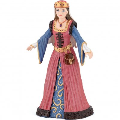 PAPO  Figurine Reine m&eacute;di&eacute;vale Pour Enfant
