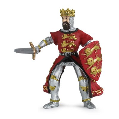 PAPO  Figurine Roi Richard Rouge Pour Enfant