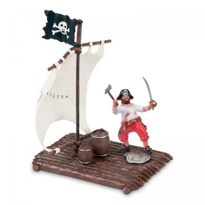 PAPO -Le Radeau Les Pirates ET Corsaires Environnement, 60253, Multicolore