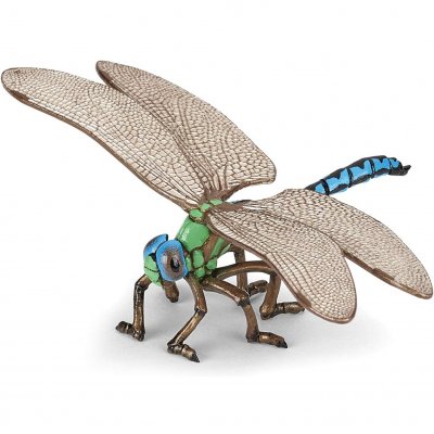 PAPO - Libellule LA Vie Sauvage Figurine, 50261, Multicolore