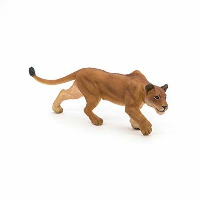 PAPO - Lionne chassant LA Vie Sauvage Figurine, 50251, Multicolore