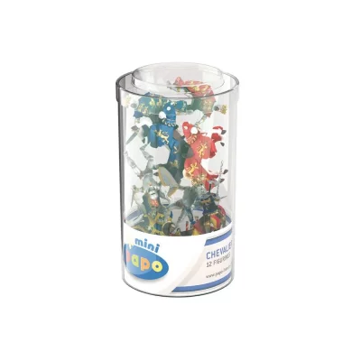 PAPO  Tube de 12 Mini Figurines Chevaliers Pour Enfant