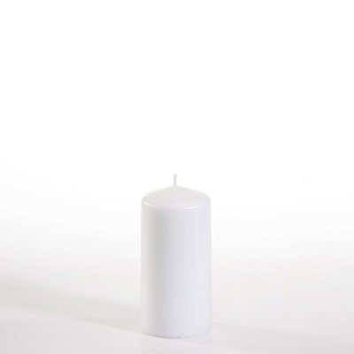 PAPSTAR   bougie cylindrique, diam&egrave;tre: 50 mm, blanc noir