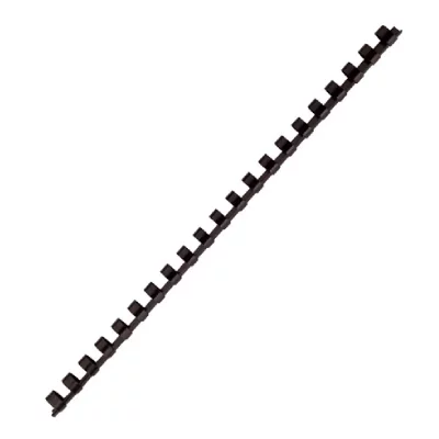 FELLOWES Paquet de 100 bobines noires en plastique de 10 mm 
