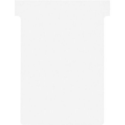 NOBO Paquet de 100 fiches "T" planning T3 blanc - paquet 100 unit&eacute;s