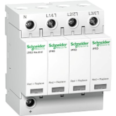 SCHNEIDER ELECTRIC Parafoudre avec report signalisation 40 kA - 3P+N- Acti9 - iPRD