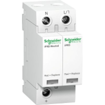 SCHNEIDER ELECTRIC Parafoudre avec report signalisation 65 kA - 1 P+N - Acti9 - iPRD