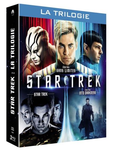 Paramount Coffret Star Trek L`int&eacute;grale 1 &agrave; 3 Blu-ray - 5053083110673