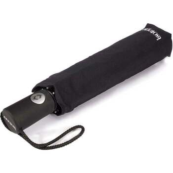 ISOTONER Parapluie ouverture/fermeture automatique, ultra d&eacute;perlant Noir 