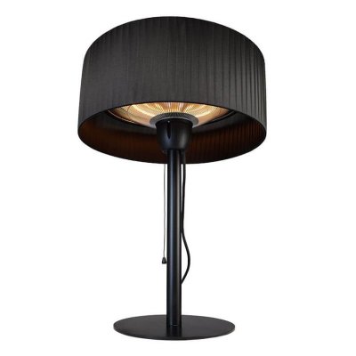 FAVEX Parasol chauffant de table &eacute;l&eacute;ctrique Sirmione Noir - 