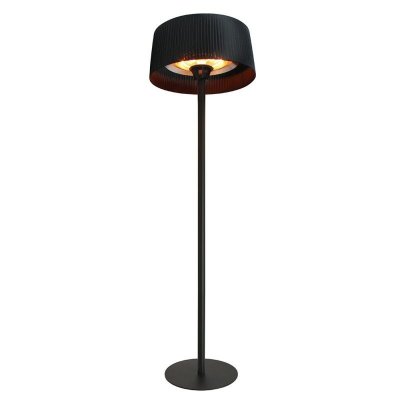 FAVEX Parasol chauffant de terrasse  SIRMIONE Noir &eacute;lectrique