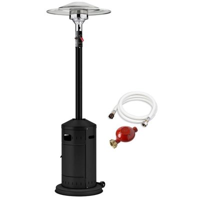 FAVEX Parasol chauffant gaz  Cosy El&eacute;gance Noir - 8 kW - 12 m&sup2; - &Eacute;conomique et performant