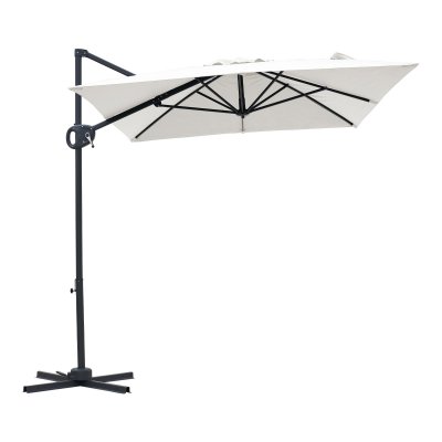 AXI Parasol d&eacute;port&eacute;, anthracite/beige, indice upf 30+, 200 x 300 cm