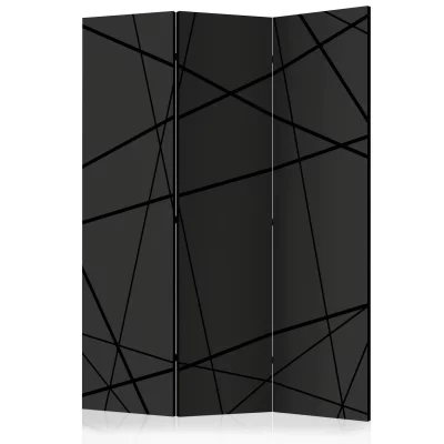 Paravent 3 volets - Dark Intersection [Room Dividers] 135x172