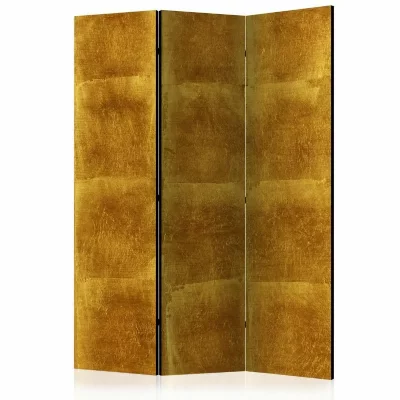 Paravent 3 volets - Golden Cage [Room Dividers] - 135x172 (39156)