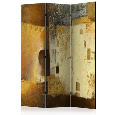 Paravent 3 volets - Golden Oddity [Room Dividers] - 135x172 (39183)