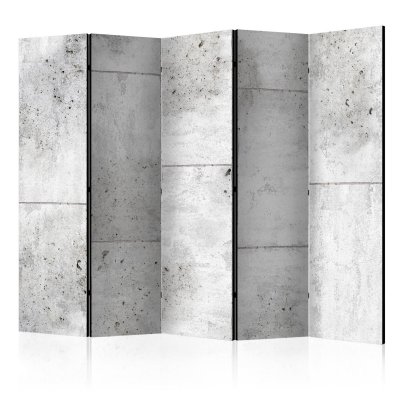 Paravent 5 volets - concretum murum ii [room dividers] A1-PARAVENT163