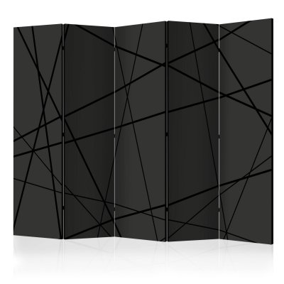 Paravent 5 volets dark intersection A1-PARAVENTtc1294