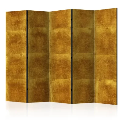 Paravent 5 volets - Golden Cage II [Room Dividers] - 225x172 (39157)