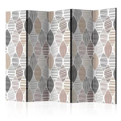 Paravent 5 volets - Tears II [Room Dividers] - 225x172 (40459)