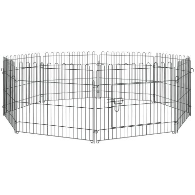 PAWHUT Parc enclos pour chiens chiots 71Lx61H cm