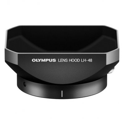 OLYMPUS Pare-soleil  Paresoleil LH-48 noir pour 12mm f/2 en m&eacute;tal