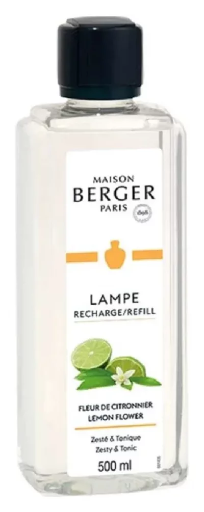 LAMPE BERGER Parfum fleur de citronnier - Berger - - Plastique