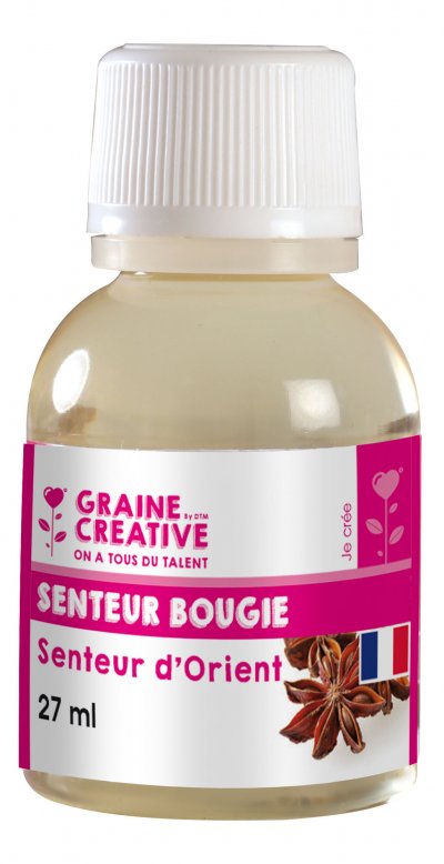 GRAINE CREATIVE Parfum pour bougies 27 ml - Senteur d'Orient - Graine Cr&eacute;ative