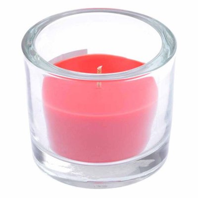 GENERIQUE Paris prix Bougie Verrine Parfum&eacute;e Fraise - Rouge