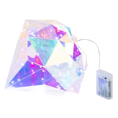 GENERIQUE Paris prix Lampe &agrave; poser diamant - Multicolore