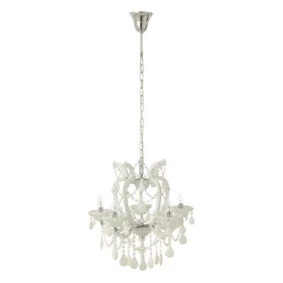 PARIS PRIX  Lustre en verre design - Blanc