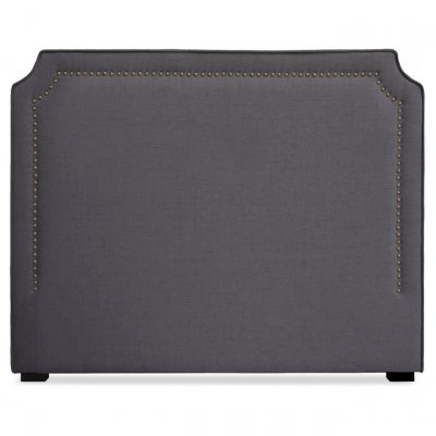 MENZZO Paris Prix - T&ecirc;te De Lit Design En Tissu selena 140cm Gris
