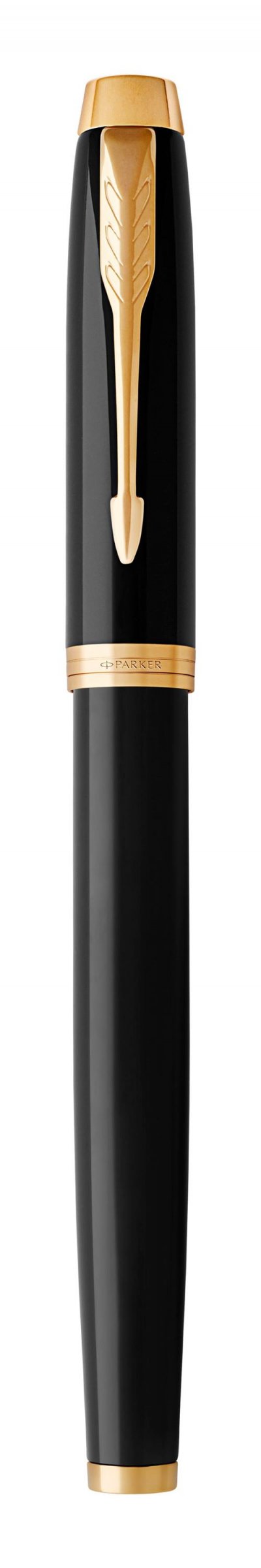 PARKER  IM Stylo plume, Noir, plume moyenne, encre bleue, Coffret cadeau