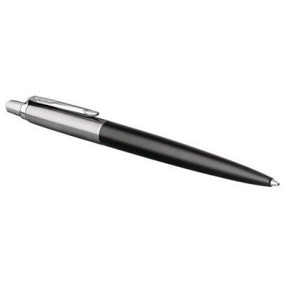 PARKER  Jotter Bond Street Cc Ballpoint M Noir,Argent&eacute;