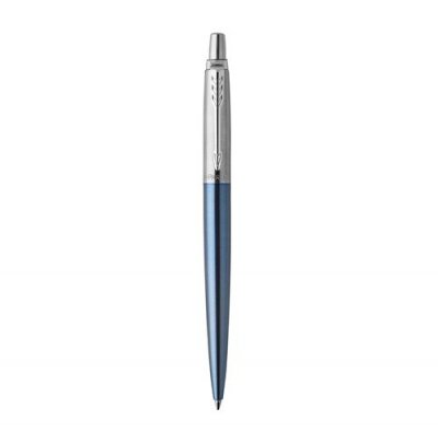 PARKER  Jotter Waterloo Cc Ballpoint M Bleu,Argent&eacute;