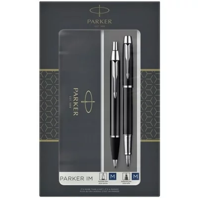 PARKER  Set d'&eacute;criture IM Black C.T.