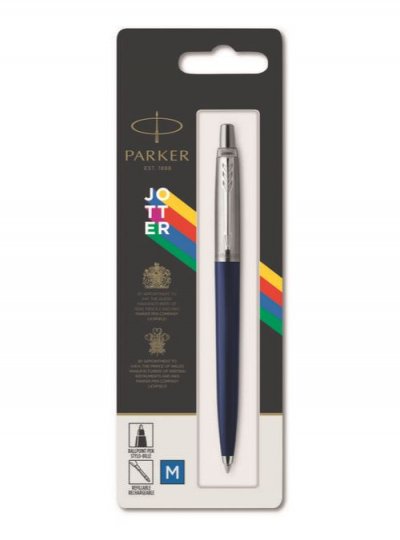 PARKER  Stylo bille bleu  Jotter Originals r&eacute;tractable pointe moyenne 0,7 mm