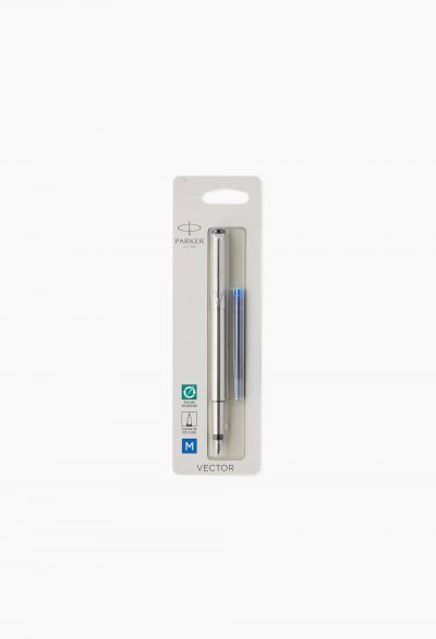 PARKER  Stylo plume VECTOR, acier, taille de plume: M