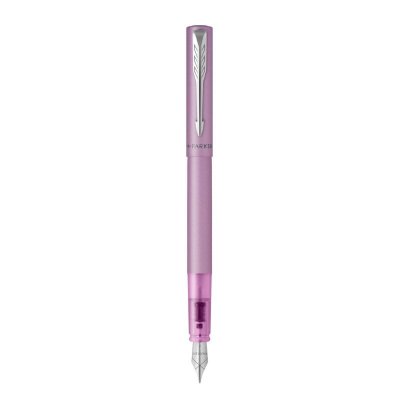 PARKER  Stylo plume VECTOR XL, lilas mat m&eacute;tallis&eacute; C.T.