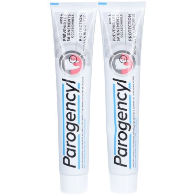 PAROGENCYL  Dentifrice pr&eacute;vention gencives blancheur lot de 2*75ml