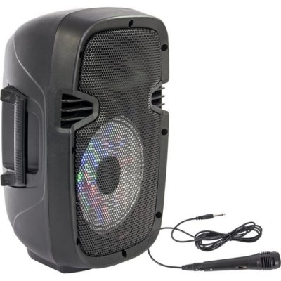 PARTY LIGHT &SOUND Party Light & Sound PARTY-7LED - Enceinte sans fil Bluetooth - Noir