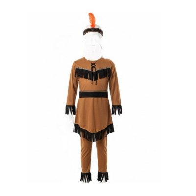 PARTYPRO Party Pro 8728714046, Costume Indienne Sioux, 4-6 Ans