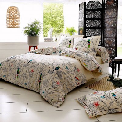 TRADILINGE Parure de lit coton brut amazonia -240 x 220 cm-